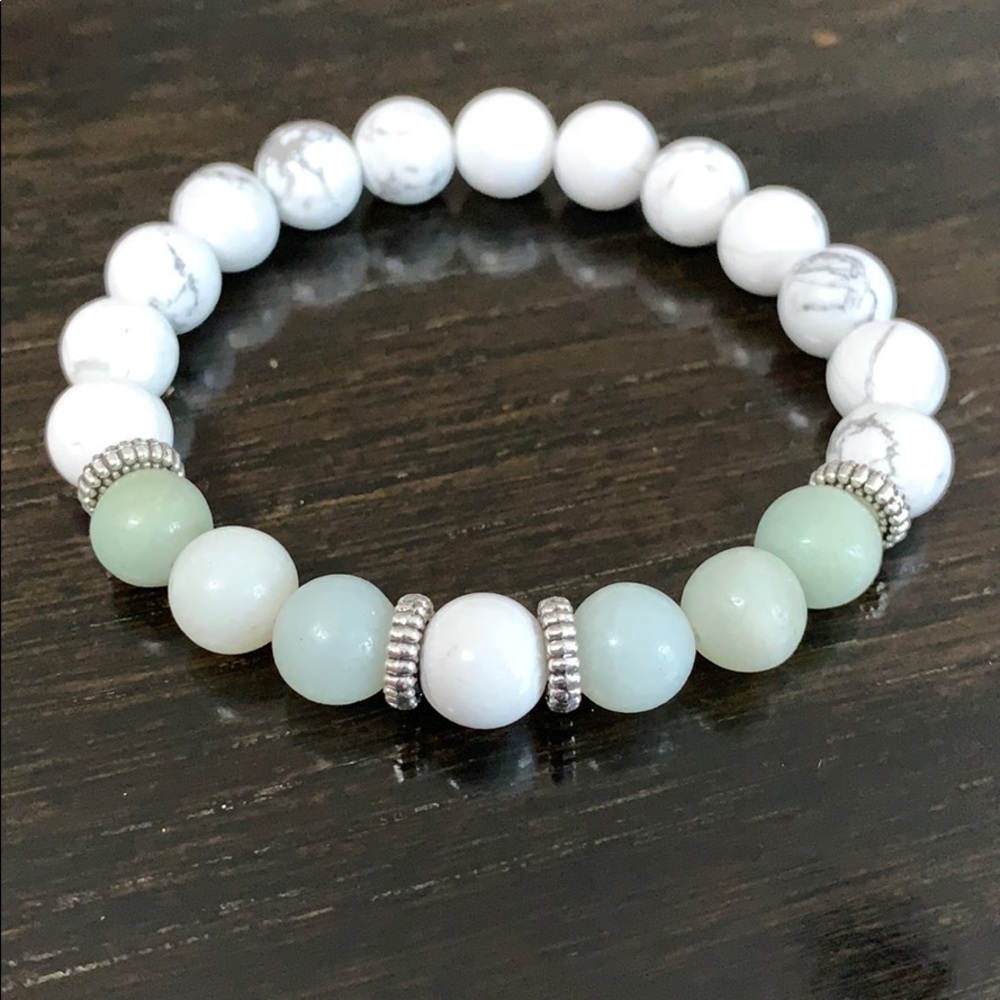 Healing Transformation White Howlite Bracelet